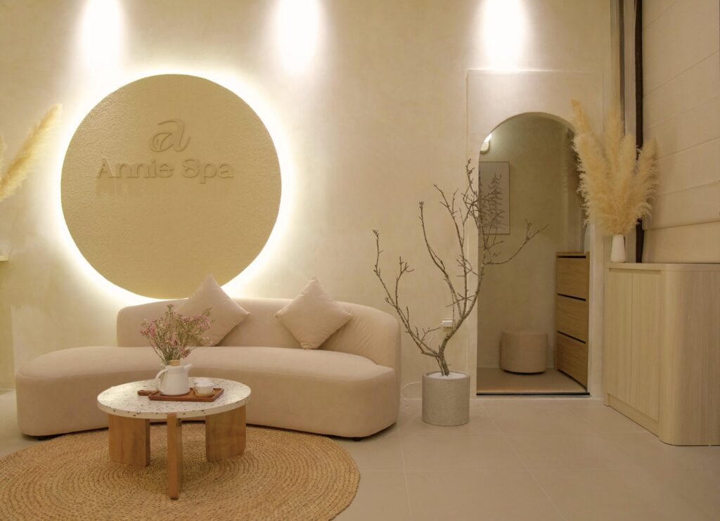 Annie Spa - Một không gian được thiết kế riêng cho việc thư giãn sẽ giúp hệ thần kinh được thả lỏng